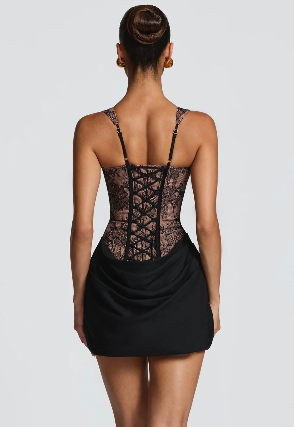 SYANA MINI ROBE - NOIR